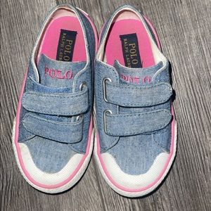 Ralph Lauren Polo Shoes Toddler Girl Size 8